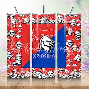 LNR Ligue nationale de rugby Newcastle Knights 20 oz, conception d'emballage pour gobelet