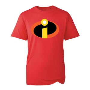 Incredibles Logo T-Shirt, Funny Animated Movie Family Symbol Shirt, Gift Unisex Tee Top