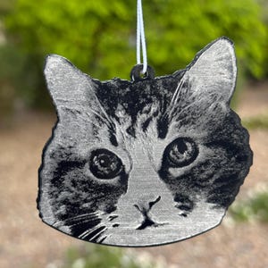 Custom Cat Car Air Freshener – Personalized Cat Lover Gift, Unique Car Accessory for Cat Parents, Cat Mom Gift, Custom Pet Keepsake