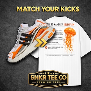 Shirt to match Adidas Pharrell Adistar Virginia Jellyfish Orange T shirt pharrell sneaker gift for sneakerhead