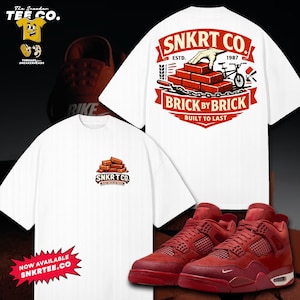 BRICK BY BRICK perfect match for air Jordan 4 Nigel AJ4