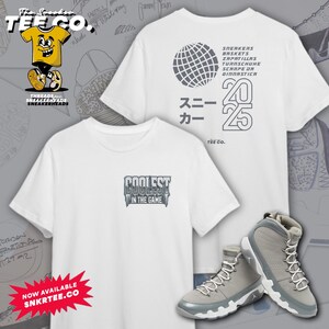 Air Jordan 9 - Cool Grey &quot;Coolest In The Game&quot; Tee
