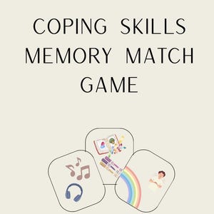 Jeu de cartes d'association de capacités de mémoire - Outil de thérapie