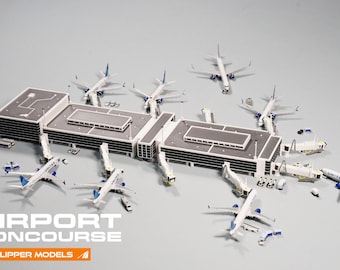 1:400 Model Airport Terminal/ Concourse V2