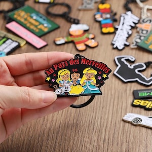 Custom Metal Keychain – Personalized Design, Custom Logo Keyring, Zinc Alloy Soft Enamel, 3D Keychains, Bulk for Hotels, Brands, Events & Teams