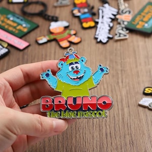 Custom Metal Keychain – Personalized Design, Custom Logo Keyring, Zinc Alloy Soft Enamel, 3D Keychains, Bulk for Hotels, Brands, Events & Teams