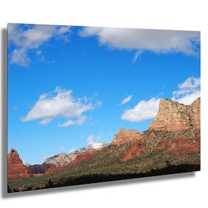 Sedona Arizona Rote Felsen mit Schnee