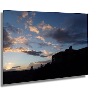 North Rim Lodge Silhouette at the Grand Canyon National Park