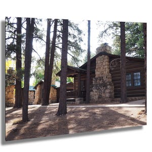 Historic North Rim Cabins at the Grand Canyon National Park Arizona