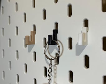 Mini Skadis Pegboard Hooks: IKEA Skadis Accessory for Organization and Storage