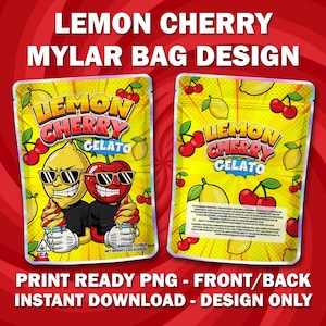 Lemon cherry gelato - Etsy 日本