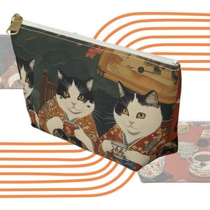 Mystery Cat Sisters Pouch -3Thief Sisters Anime Makeup Bag Mystery Cat Sisters Pouch - Three Thief Sisters Anime Makeup Bag