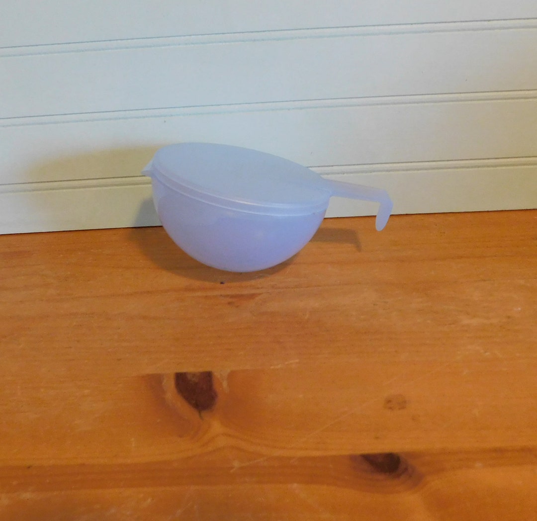 Tupperware Onion Keeper Sheer Blue Etsy