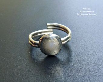 Sterling Silver Nugget Ring Made to Order.