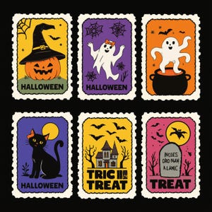 Retro Halloween Cat Ghost Png, Girly Halloween Png, Fall Png, Halloween Png, Spooky Season Png, Pumpkin Halloween, Spooky Mama png