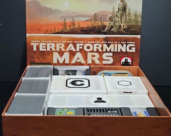 Terraforming Mars Insert STL - Solution de stockage complète (téléchargement numérique)