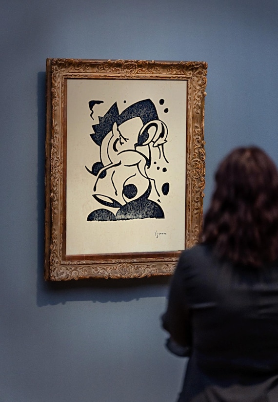 FRANZ MARC - woodcut