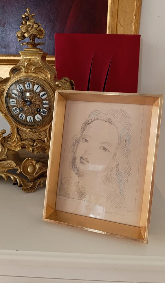 MARIE LAURENCIN - delicate silverpencil drawing
