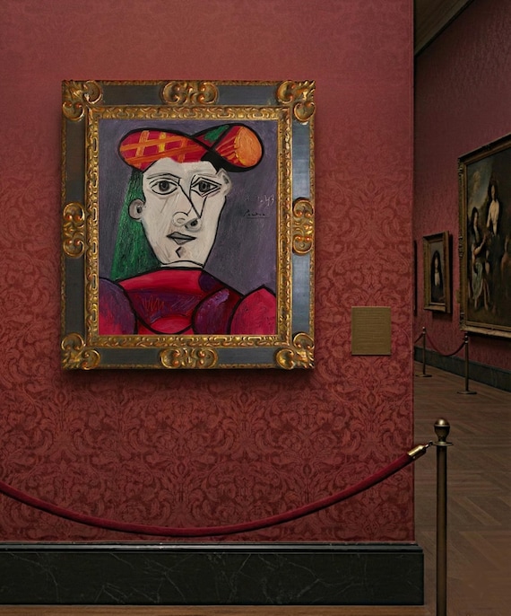 PABLO PICASSO - XXL oil painting on canvas