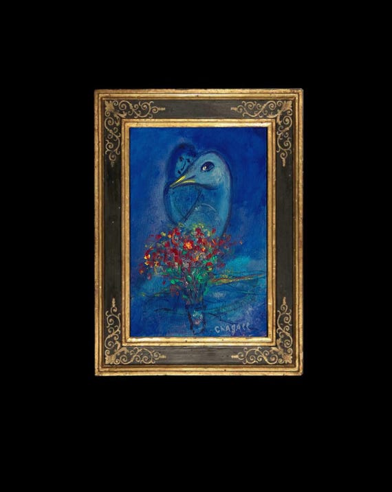 MARC CHAGALL - oil painting on canvas