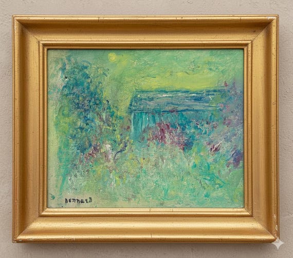 BONNARD - Nabis Art - oil on canvas - signed Pierre Bonnard