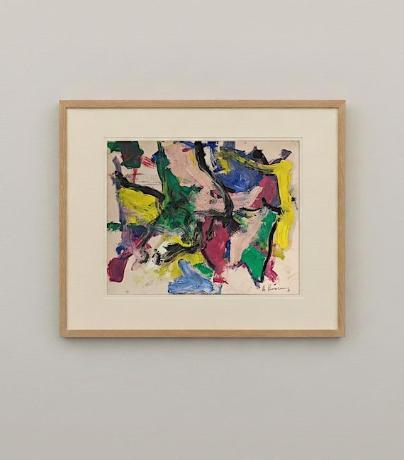 WILLEM DE KOONING - oil sketch