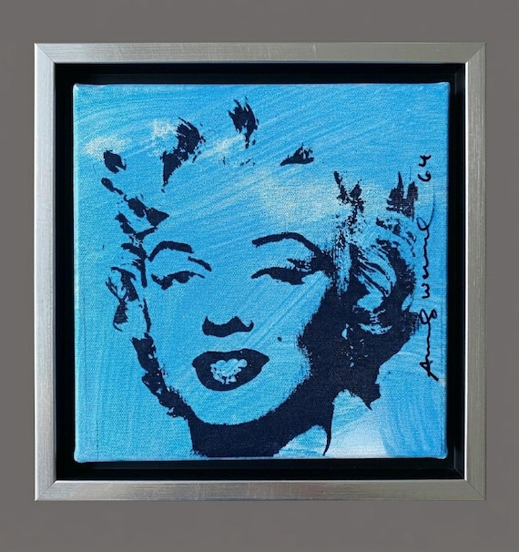 ANDY WARHOL - Canvas silkscreen signed - Marilyn Monroe