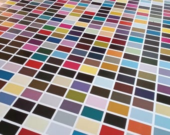 GERHARD RICHTER - handsigned XXL - handsigned and dated- 1025 colors