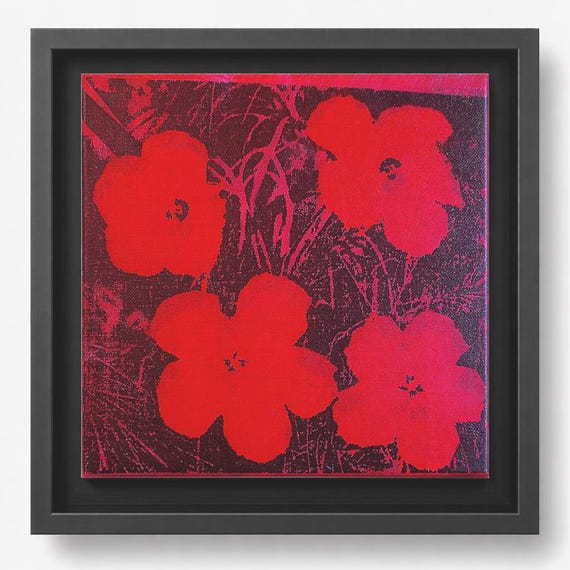 ANDY WARHOL - canvas - silkscreen on canvas