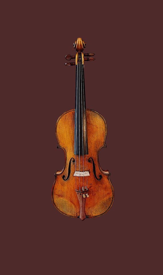 VIOLIN - labeled Joseph Guarnerius Cremona