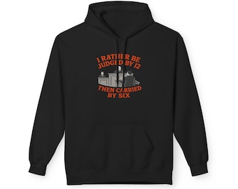 Hoodie, Edgy Quote Design, Unisex Sweatshirt, Pullover Jacket, Midweight Fleece Top, Softstyle Hooded Sweatshirt, Graphic Print Sweater