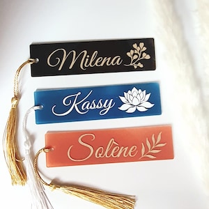 Customizable bookmark, gift idea for Mom, Grandma, teacher, nanny, atsem