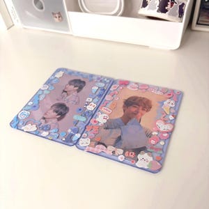 Cute decorated toploaders for K-Pop photocards, Pokemon cards, etc.