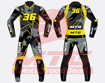 Motorcycle Racing Suit | Custom Leather Biker Suit for Men & Women | MotoGP Style Track Gear