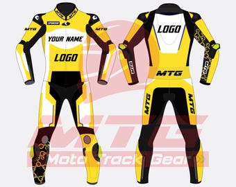 Motorbike Suits for Men & Women – Andrea Iannone Inspired custom motorbike leather suit