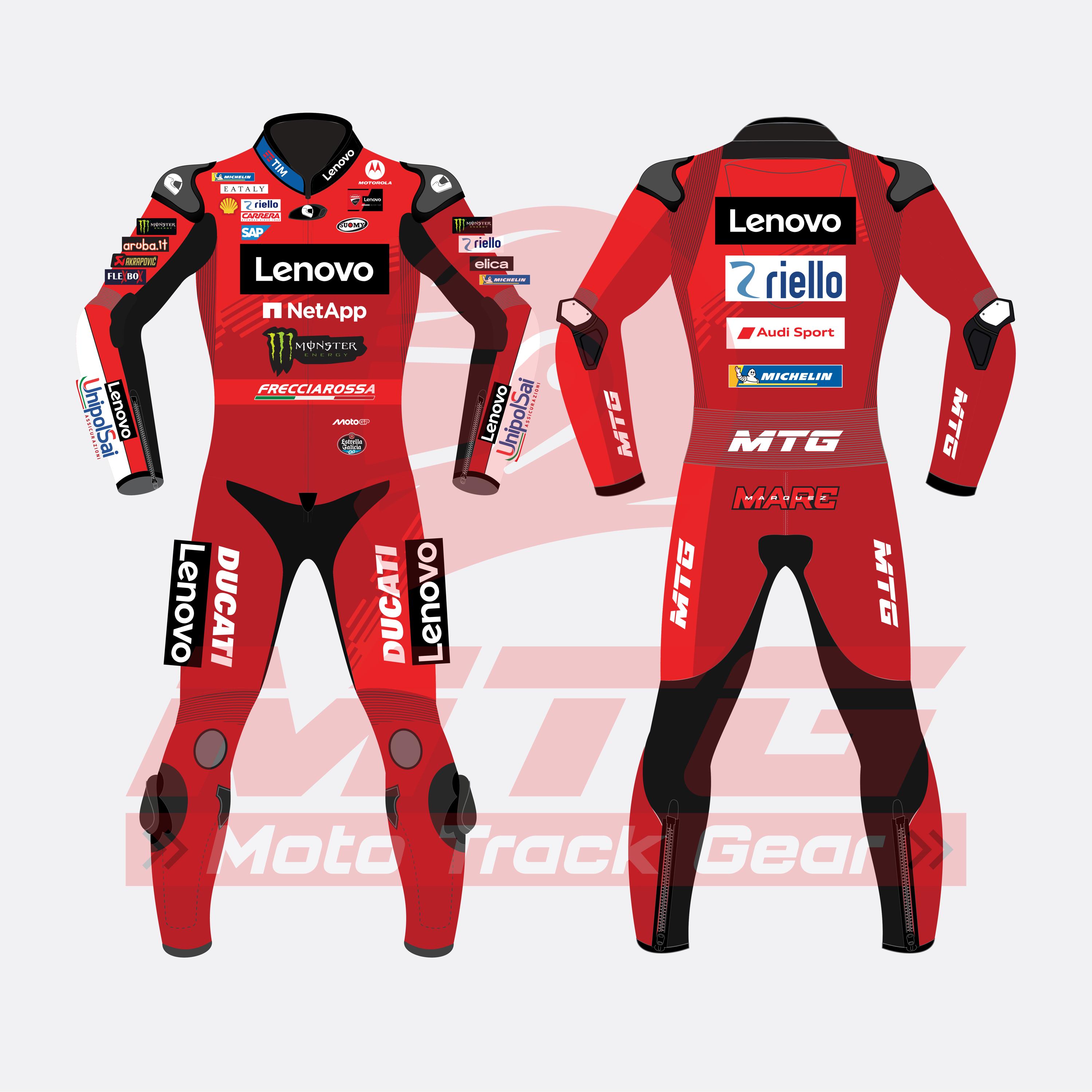 Marc Marquez Ducati Suit – Custom Leather Motogp 2025 Racing Suit