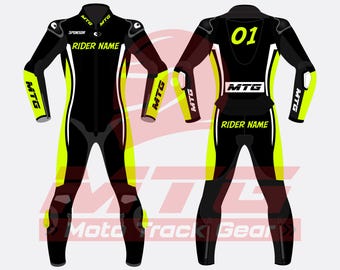 Track Racing Motorcycle Suit | Custom Leather Suit for Men & Women