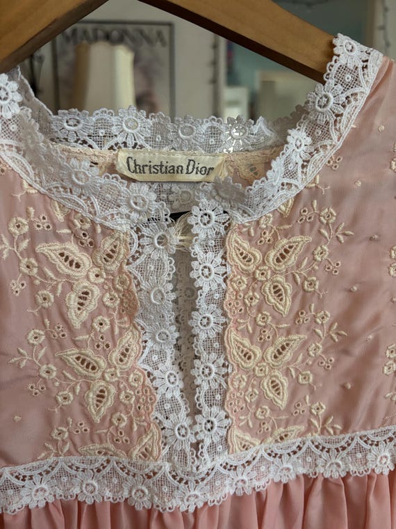 Authentic Vintage 1970s Christian Dior Lingerie N… - image 7