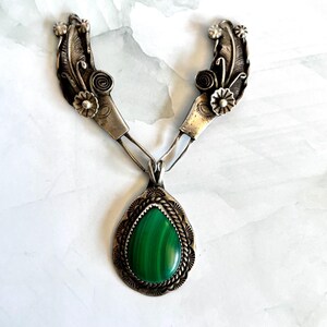ナバホ族 Wydell Billie作 オニキス ペンダント 925シルバー Wydell Billie - Etsy