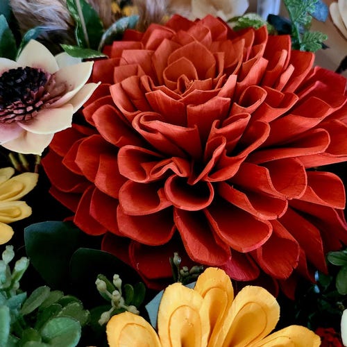 Sola Beach Bouquet, Sola Flower, Wooden Flower Bouquet, Beach