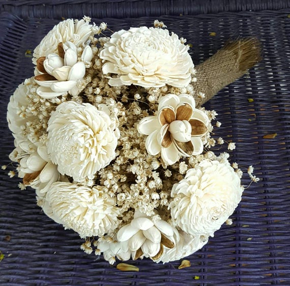 ウェディングブーケ ドライフラワーブーケ ソラフラワーブーケ