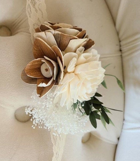corsage for brown dress Amelia Corsage - #WC036 main image 0