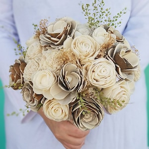 Sola wood flowers,  bark flowers,  wood bouquet,  wedding bouquet,  forever flowers,  dried flowers,  sola flowers,  flower decor