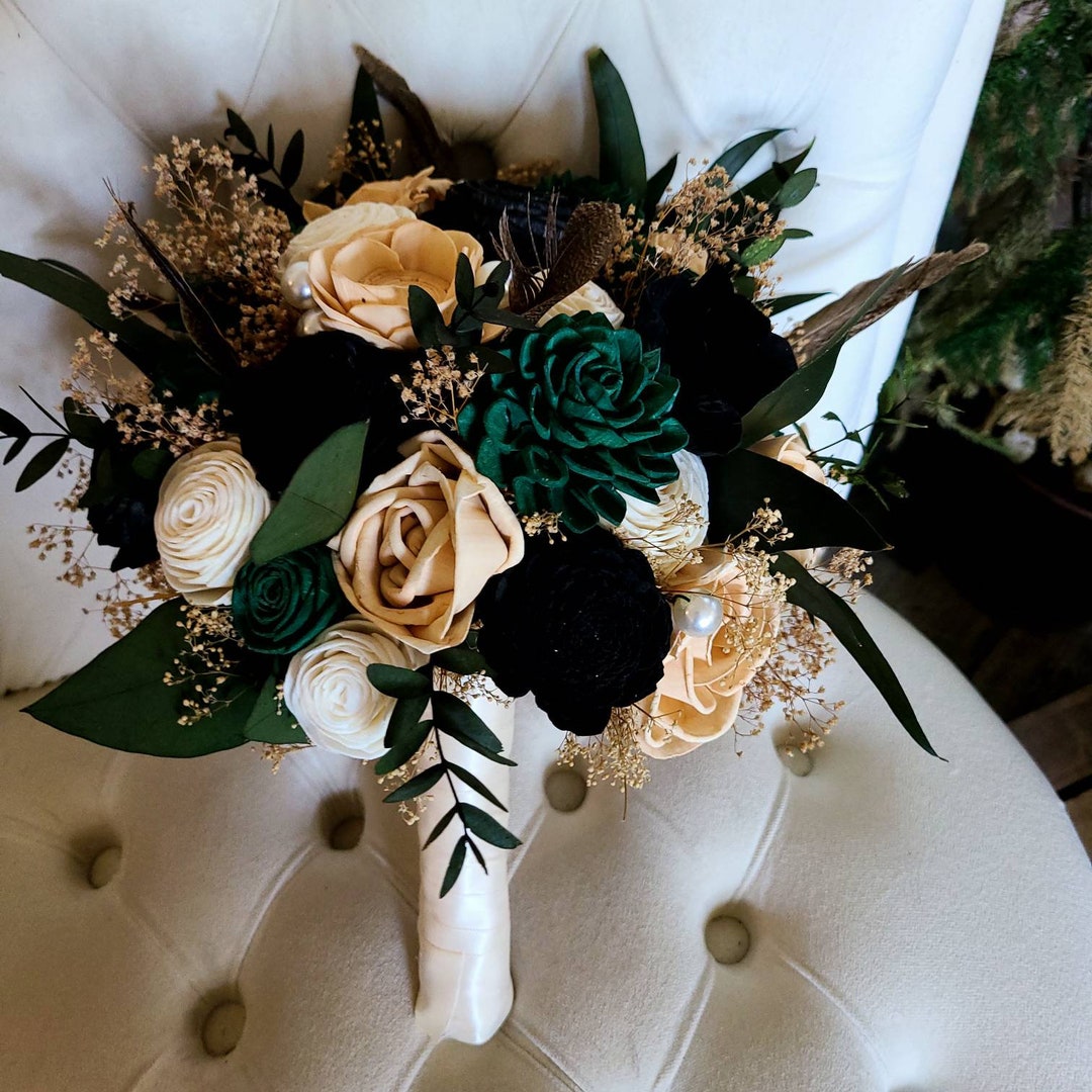 Harry Potter Themed Custom Silk Wedding Flowers - Reveal and