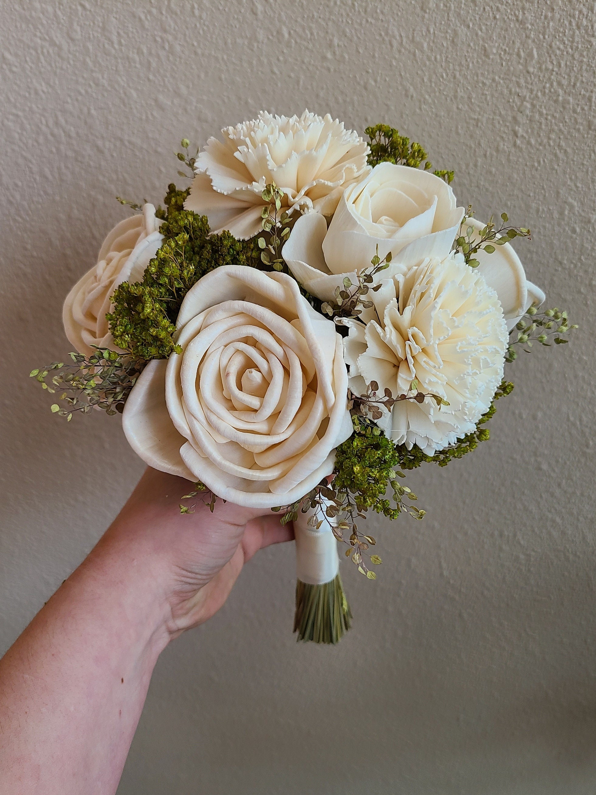 Small Artificial Flowers, Artificial Flower Bouquet DIY, Artificial  Arrangement, Everlasting Flowers, DIY Centerpiece, Small Wedding Bouquet 
