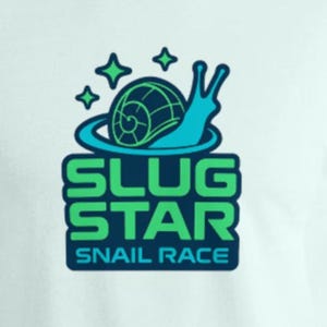 Retro futuristisch slakraceshirt – SLUG STAR neongroen T-shirt sci-Fi Space – grappige gamer cartoon slak T-shirt slime snail lover