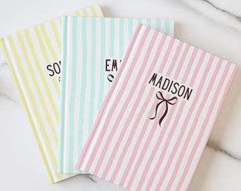 Personalized Journal for Woman, Custom Bridesmaid Gifts, Monogram Journal, Bridesmaid Gifts Ideas