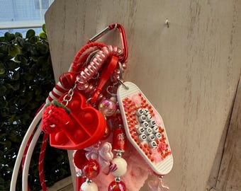 Soda Pop Girly Schlüsselanhänger / Taschenanhänger