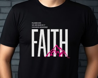 Faith shirt for mom, walk by faith t-shirt for friend, encouragement gift shirt, positive shirt for aunt, mothers day gift tee