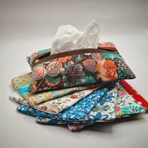 Tissue Holder, Tissue Pouch, Travel Tissue Cover, Purse Tissue Holder